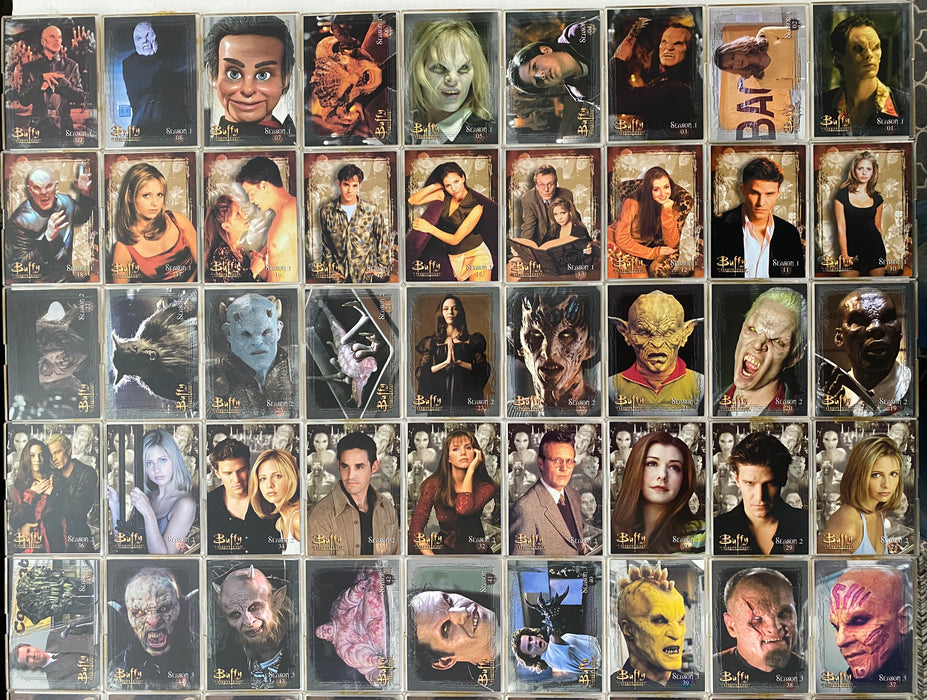 Buffy The Vampire Slayer The Story Continues Base Card Set 81 Cards Ikon   - TvMovieCards.com