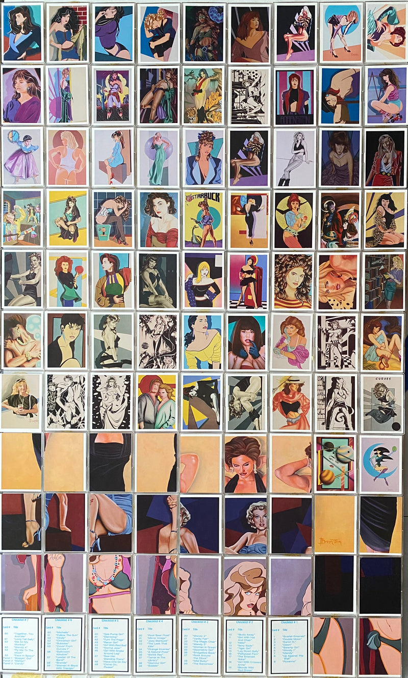 1994 Art of Curves (Todd Borenstein) Trading Card Set of 100 Cards Limerock   - TvMovieCards.com