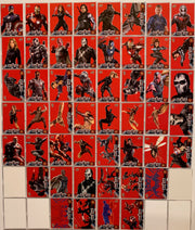 Captain America Civil War Movie Retail Red Base Card Set 50 Cards   - TvMovieCards.com