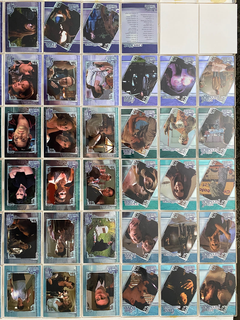 Buffy The Vampire Slayer Evolution Chromium Base Card Set 50 Cards Inkworks 2002   - TvMovieCards.com