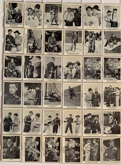 Gomer Pyle TV Show 1965 Fleer Vintage Card Set 66 Cards   - TvMovieCards.com