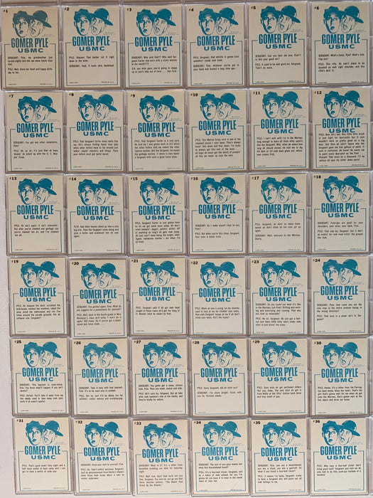 Gomer Pyle TV Show 1965 Fleer Vintage Card Set 66 Cards   - TvMovieCards.com