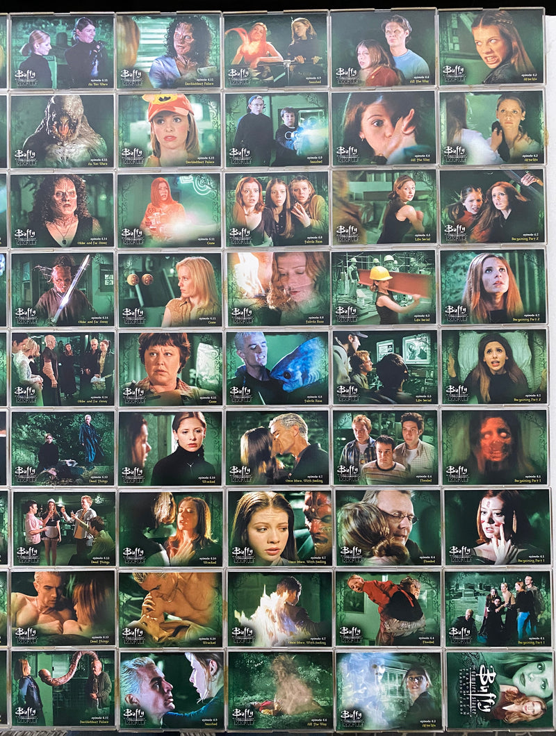 Buffy The Vampire Slayer Season Six 6 Base Card Set 90 Cards Inkworks 2002   - TvMovieCards.com