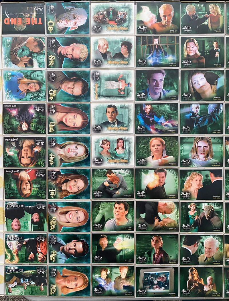 Buffy The Vampire Slayer Season Six 6 Base Card Set 90 Cards Inkworks 2002   - TvMovieCards.com