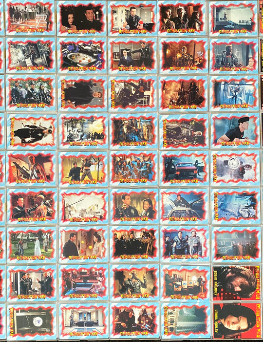 1993 Demolition Man Movie Base Trading Card Set 100 Cards Sylvester Stallone   - TvMovieCards.com