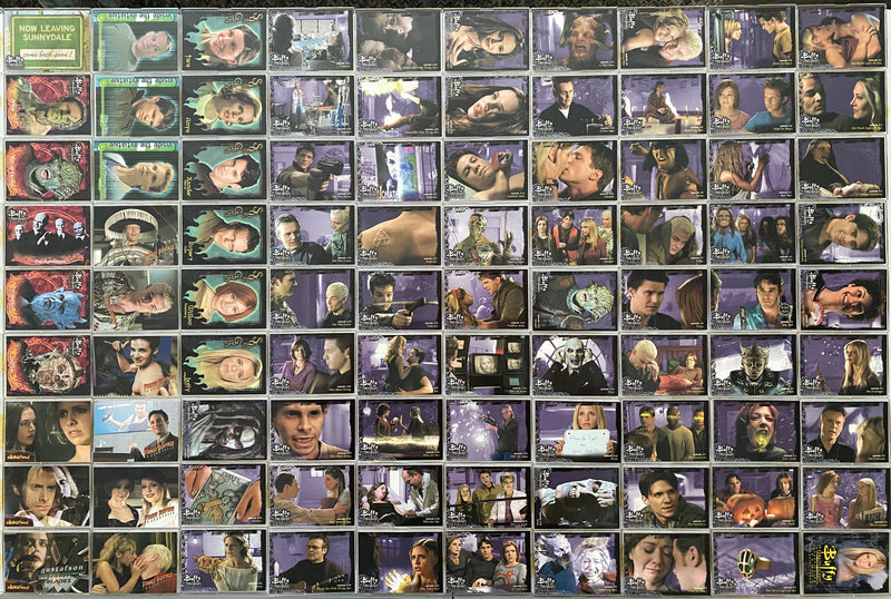 Buffy The Vampire Slayer Season Four 4 Base Card Set 90 Cards Inkworks 2000   - TvMovieCards.com