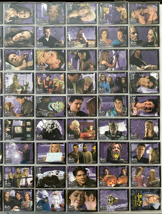 Buffy The Vampire Slayer Season Four 4 Base Card Set 90 Cards Inkworks 2000   - TvMovieCards.com
