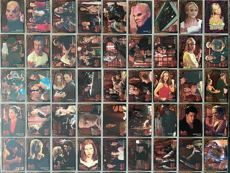 Buffy The Vampire Slayer Season Three 3 Base Card Set 90 Cards Inkworks 1999   - TvMovieCards.com