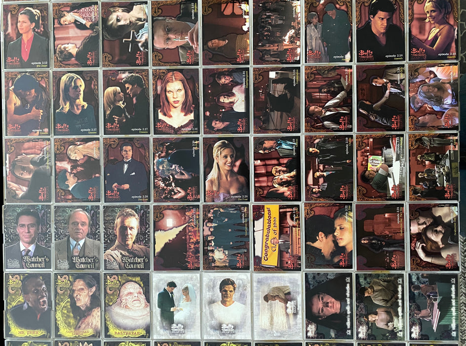 Buffy The Vampire Slayer Season Three 3 Base Card Set 90 Cards Inkworks 1999   - TvMovieCards.com