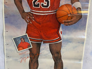 Michael Jordan Life size Growth Chart Poster Chicago Bulls 76 x 35 Chevrolet   - TvMovieCards.com