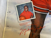 Michael Jordan Life size Growth Chart Poster Chicago Bulls 76 x 35 Chevrolet   - TvMovieCards.com
