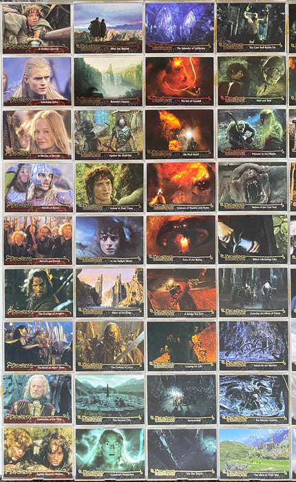 2002 Lord of the Rings Fellowship Update Trading Card Set 72 Cards Topps #91-162   - TvMovieCards.com