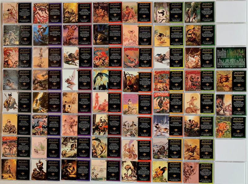 Joe Jusko Edgar Rice Burroughs Collection 1 Base Card Set 60 Cards 1994 FPG   - TvMovieCards.com