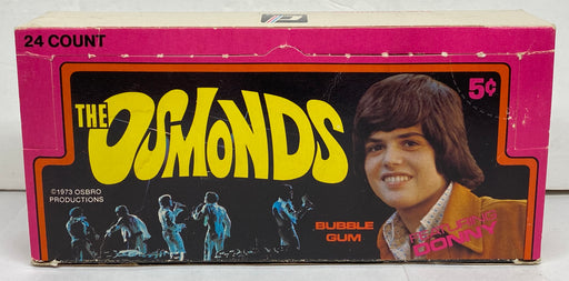 The Osmonds Empty Vintage Wax Trading Card Box 1973 Donruss Donny   - TvMovieCards.com