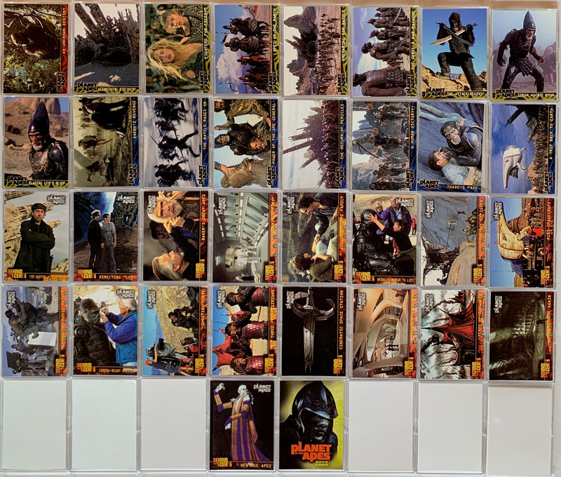 Planet of the Apes Movie 2001 Topps Base Card Set 90 Cards   - TvMovieCards.com