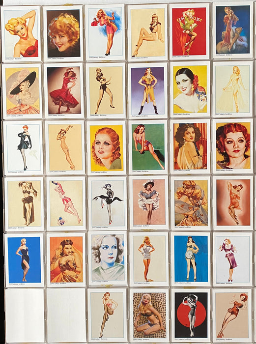 1994 Hollywood Pin-Ups Complete Trading Card Set of 50 Cards 21st Century   - TvMovieCards.com