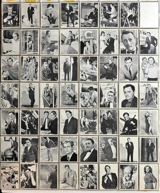 Man from Uncle Topps Vintage Complete Trading Card Set of 55 Cards 1965   - TvMovieCards.com