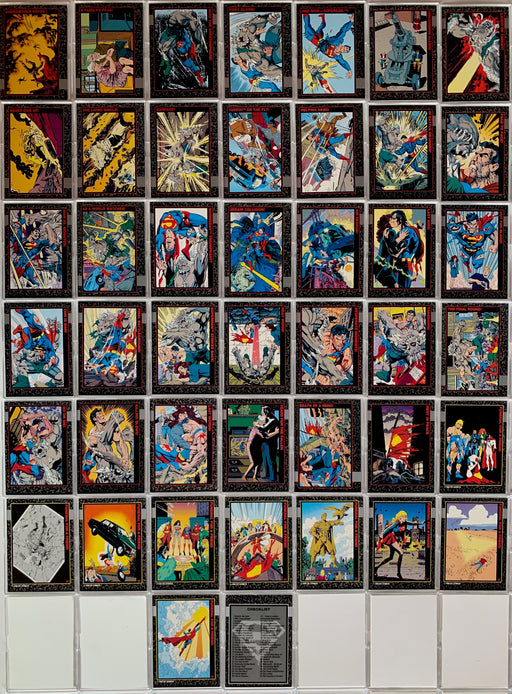 Superman Doomsday The Death of Superman Base Card Set 100 Cards Skybox 1992   - TvMovieCards.com