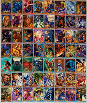 Marvel  X-Men 1996 Fleer Retail Base Card Set 100 Cards   - TvMovieCards.com