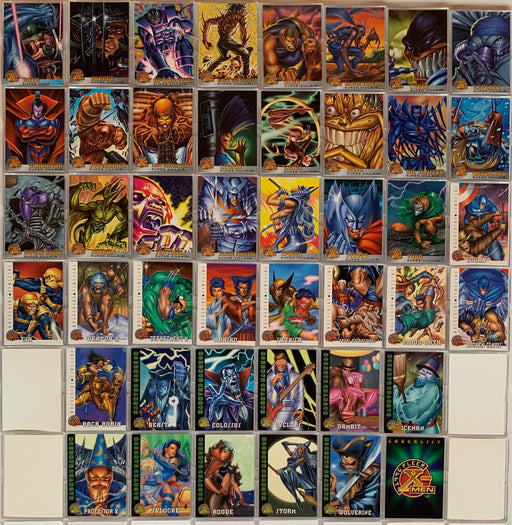 Marvel  X-Men 1996 Fleer Retail Base Card Set 100 Cards   - TvMovieCards.com