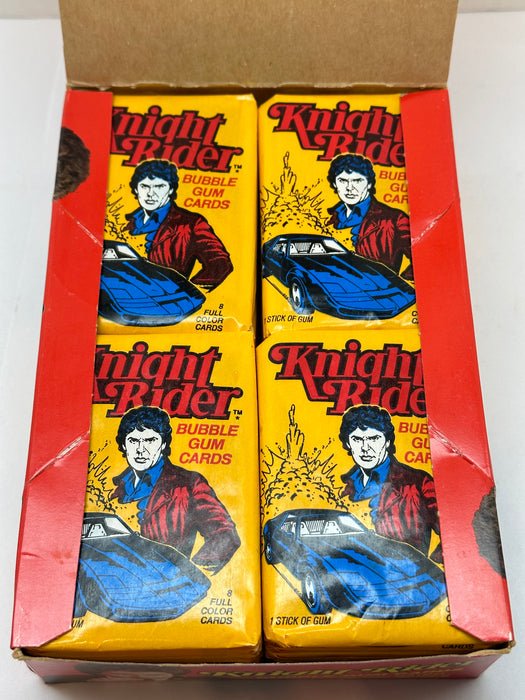 1982 Donruss Knight Rider Vintage Trading Card Wax Box Full 36CT   - TvMovieCards.com
