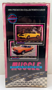 Muscle Car Cards Series 1 1992 Factory Sealed Box 36 Packs Vintage - TvMovieCards.com