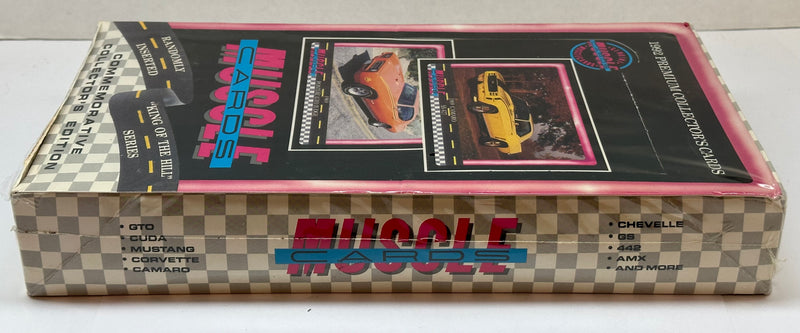 Muscle Car Cards Series 1 1992 Factory Sealed Box 36 Packs Vintage - TvMovieCards.com