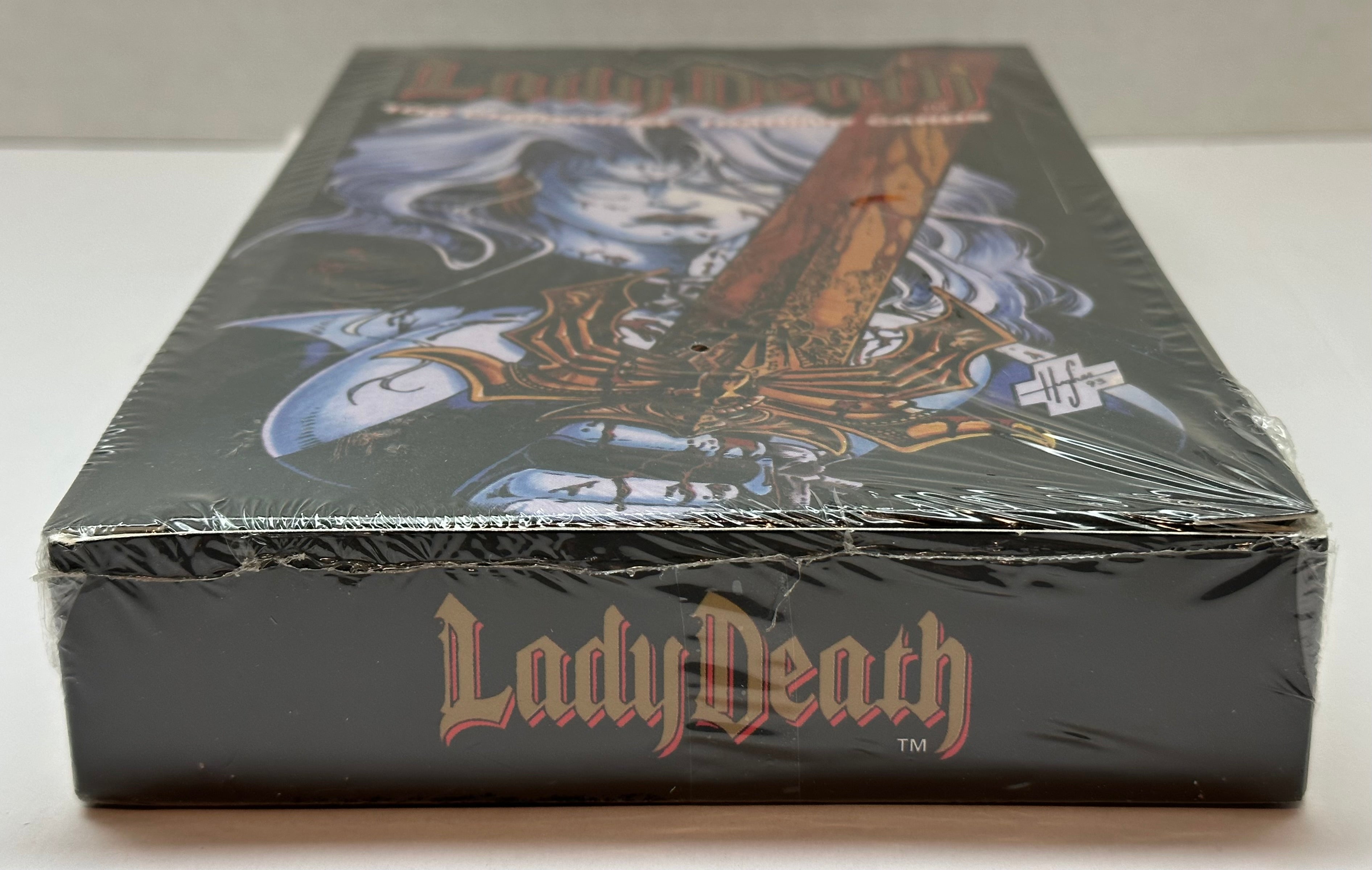 1994 Lady Death All Chromium Trading Card Box 36 Packs Chaos Krome