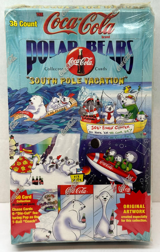 Coca Cola Coke Polar Bears South Pole Vacation Card Box Collect-a-Card 1996   - TvMovieCards.com