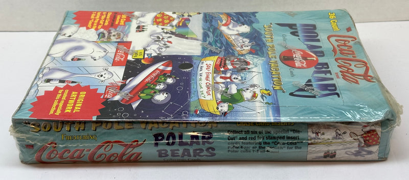 Coca Cola Coke Polar Bears South Pole Vacation Card Box Collect-a-Card 1996   - TvMovieCards.com