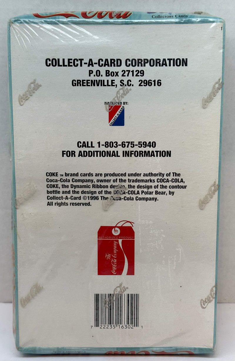 Coca Cola Coke Polar Bears South Pole Vacation Card Box Collect-a-Card 1996   - TvMovieCards.com