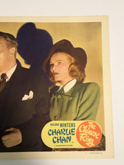 Original Charlie Chan - The Chinese Ring Lobby Card #3 Roland Winters Moreland   - TvMovieCards.com