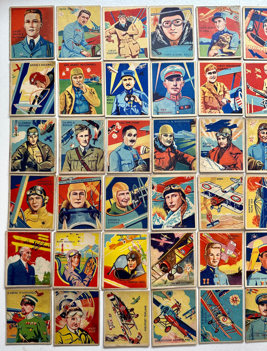 1933-1934 Sky Birds Complete Trading Card Set 108/108 National Chicle Co   - TvMovieCards.com