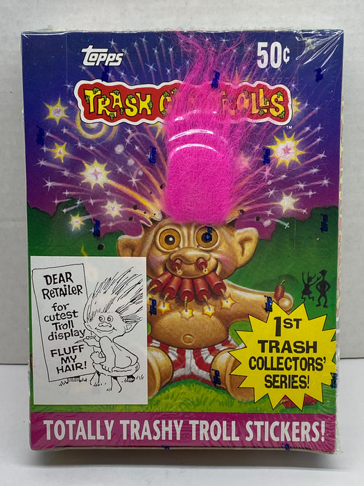 1992 Trash Can Trolls Sticker Trading Card Box 1st Series Topps Wax Full  Sealed   - TvMovieCards.com