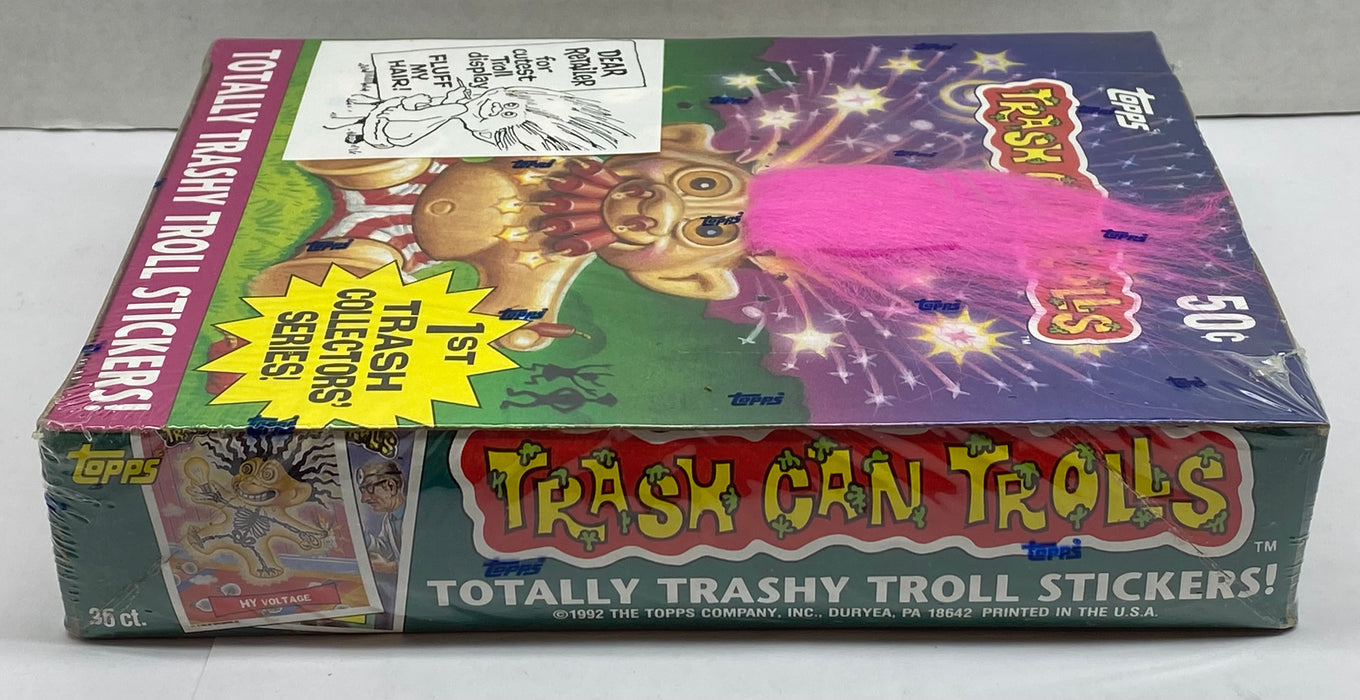 1992 Trash Can Trolls Sticker Trading Card Box 1st Series Topps Wax Full  Sealed   - TvMovieCards.com