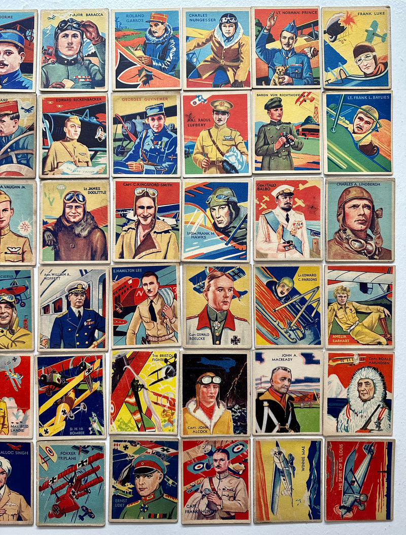 1933-1934 Sky Birds Complete Trading Card Set 108/108 National Chicle Co   - TvMovieCards.com