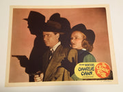 Original Charlie Chan - The Chinese Ring Lobby Card #6 Roland Winters Moreland   - TvMovieCards.com