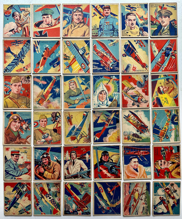 1933-1934 Sky Birds Complete Trading Card Set 108/108 National Chicle Co   - TvMovieCards.com