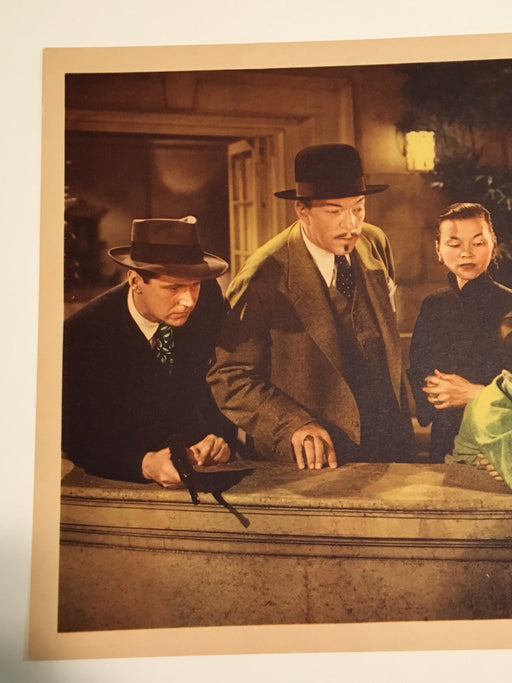 Original Charlie Chan - The Chinese Ring Lobby Card #7 Roland Winters Moreland   - TvMovieCards.com