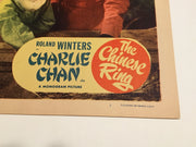 Original Charlie Chan - The Chinese Ring Lobby Card #7 Roland Winters Moreland   - TvMovieCards.com