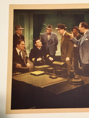 Original Charlie Chan - The Chinese Ring Lobby Card #8 Roland Winters Moreland   - TvMovieCards.com