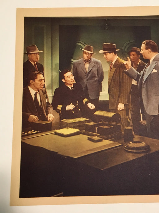 Original Charlie Chan - The Chinese Ring Lobby Card #8 Roland Winters Moreland   - TvMovieCards.com