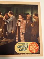 Original Charlie Chan - The Chinese Ring Lobby Card #8 Roland Winters Moreland   - TvMovieCards.com