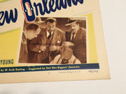 Original Charlie Chan Docks of New Orleans Lobby Card #1 Roland Winters Moreland   - TvMovieCards.com