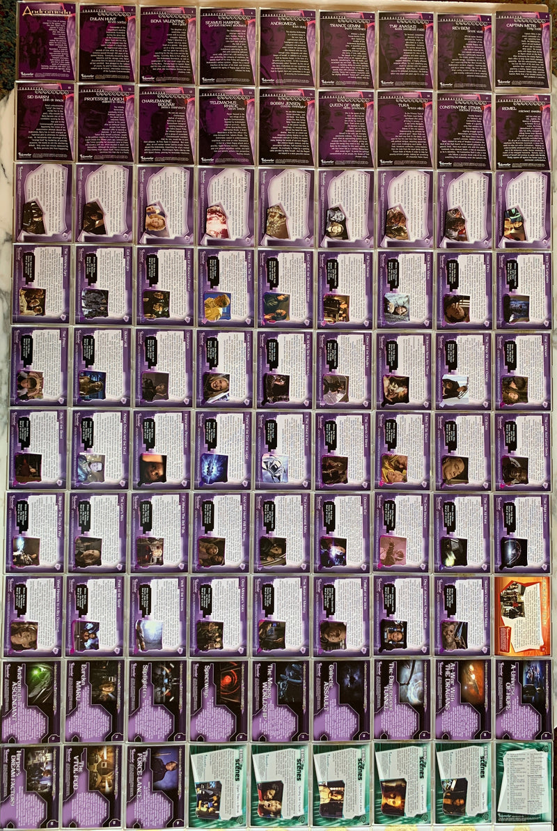 Andromeda Reign of the Commonwealth Base Card Set 90 Cards   - TvMovieCards.com