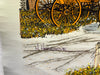 H. Hargrove Original Oil Serigraph Painting 10.25" x 13" Morton Salt Umbrella Girl   - TvMovieCards.com