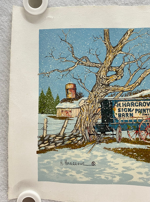 H. Hargrove Original Oil Serigraph Painting 11