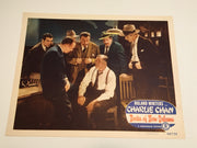 Original Charlie Chan Docks of New Orleans Lobby Card #7 Roland Winters Moreland   - TvMovieCards.com
