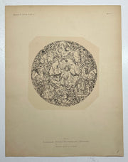 19th Century Decorative Art Ornament Lithograph Portfolio Print Germany 1877 #1   - TvMovieCards.com