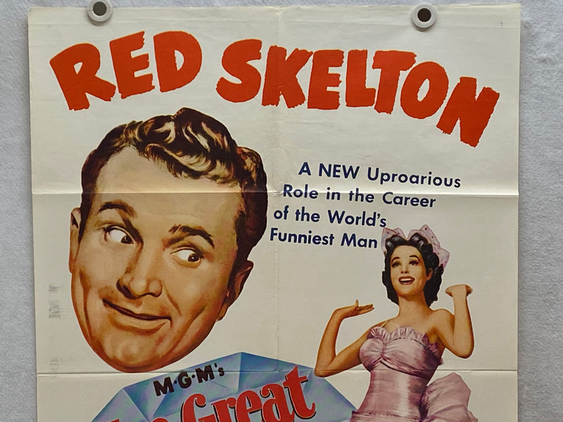 1953 Great Diamond Robbery Original 1SH Movie Poster 27 x 41 Red Skelton   - TvMovieCards.com